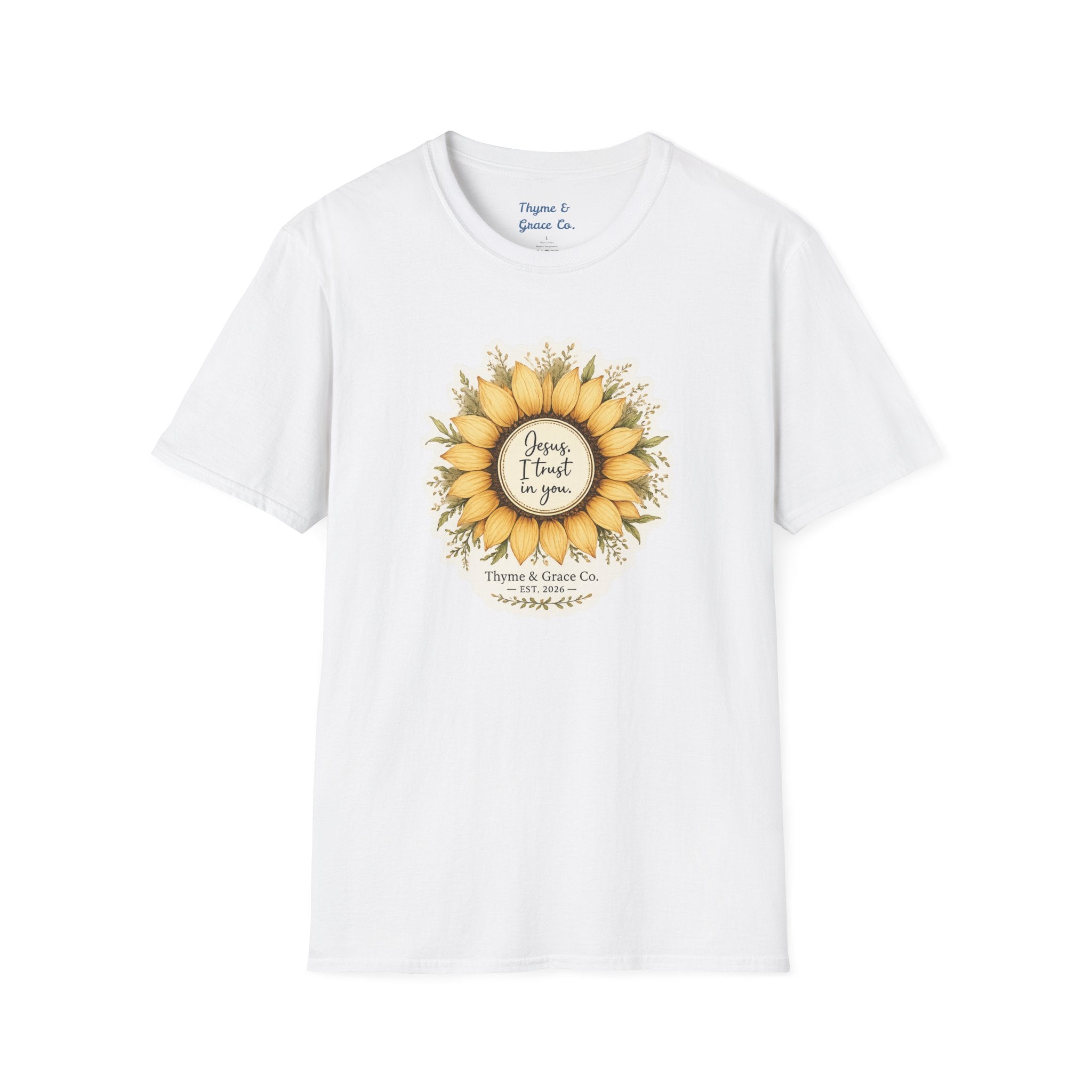 Sunflower 'Always I Trust in You' Graphic T-Shirt