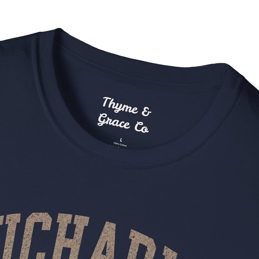 Eucharist Club T-Shirt — "Heaven Starts Here" Catholic Faith Tee
