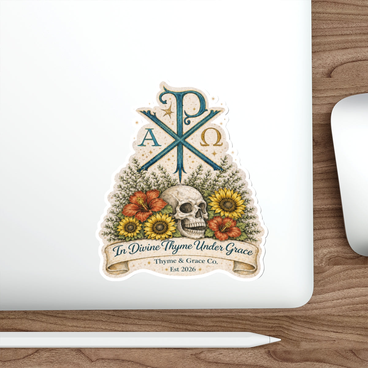 Chi Rho Sticker