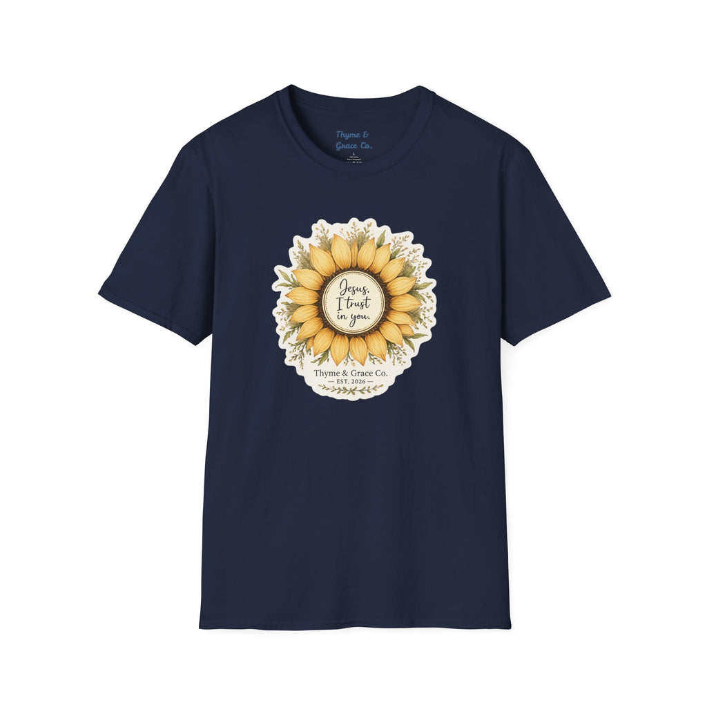 Sunflower 'Always I Trust in You' Graphic T-Shirt