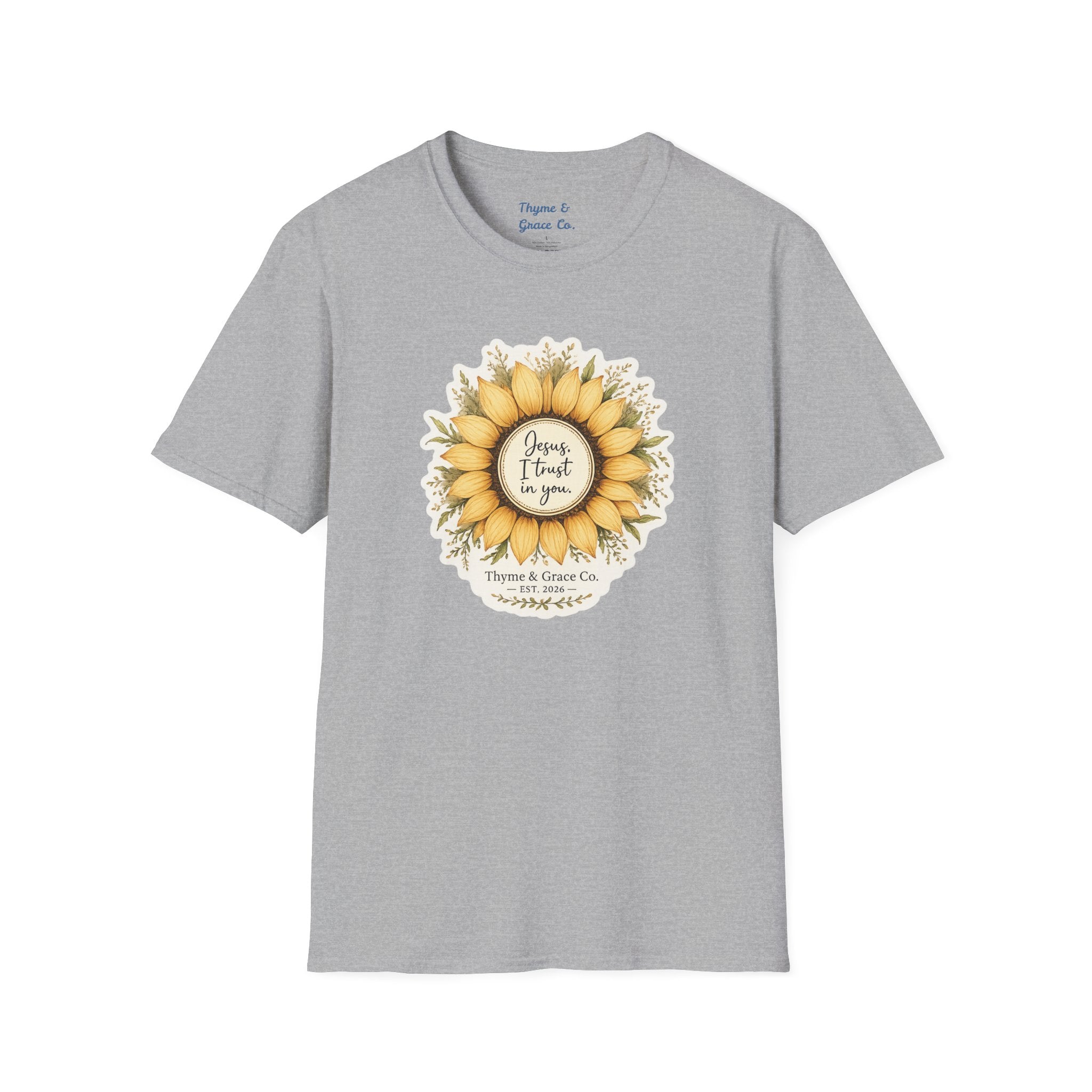 Sunflower 'Always I Trust in You' Graphic T-Shirt