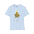 Religious T-Shirt — “In the silence of the heart, God speaks.” Saint John of the Cross Prayer Tee