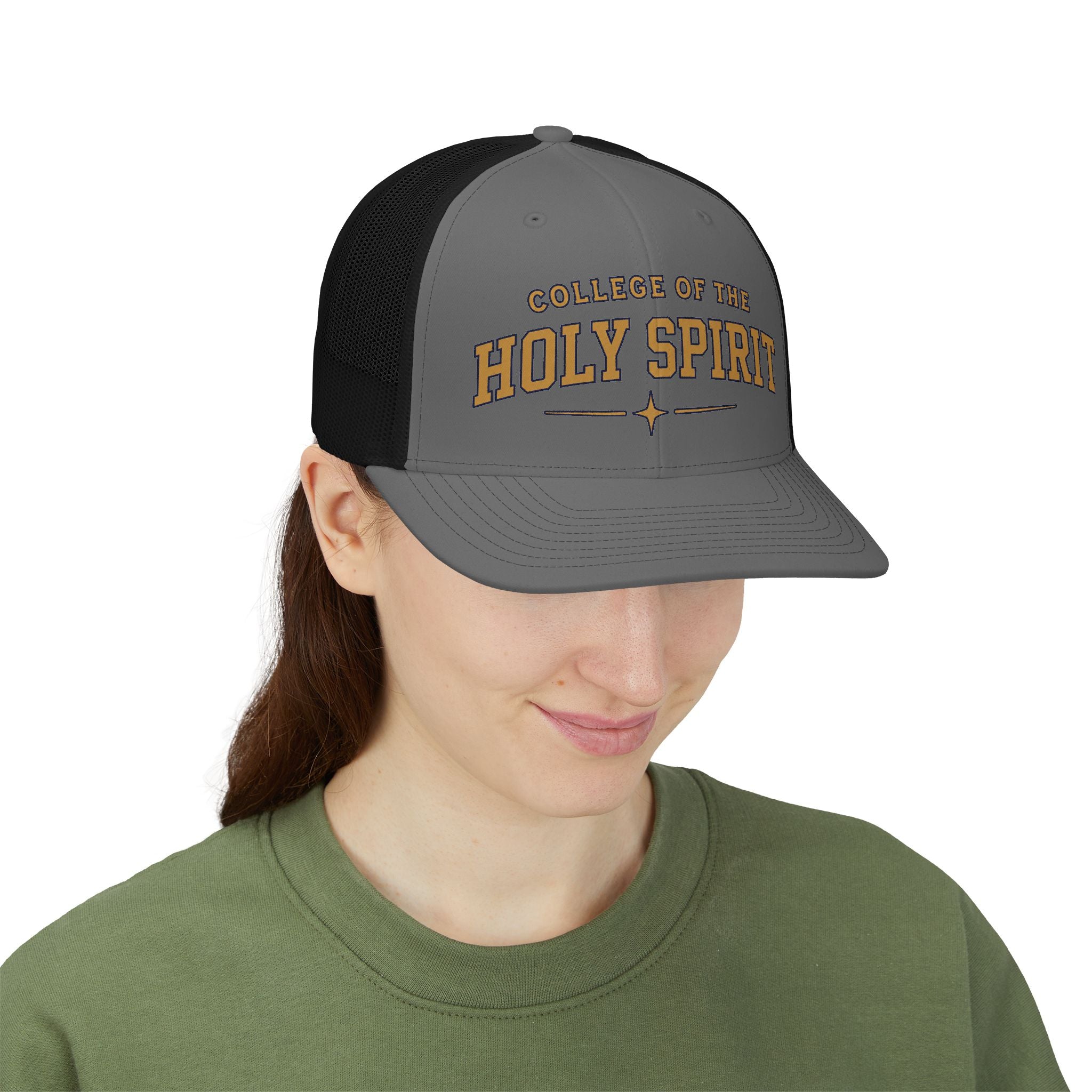 College of the Holy Spirit Snapback Trucker Cap