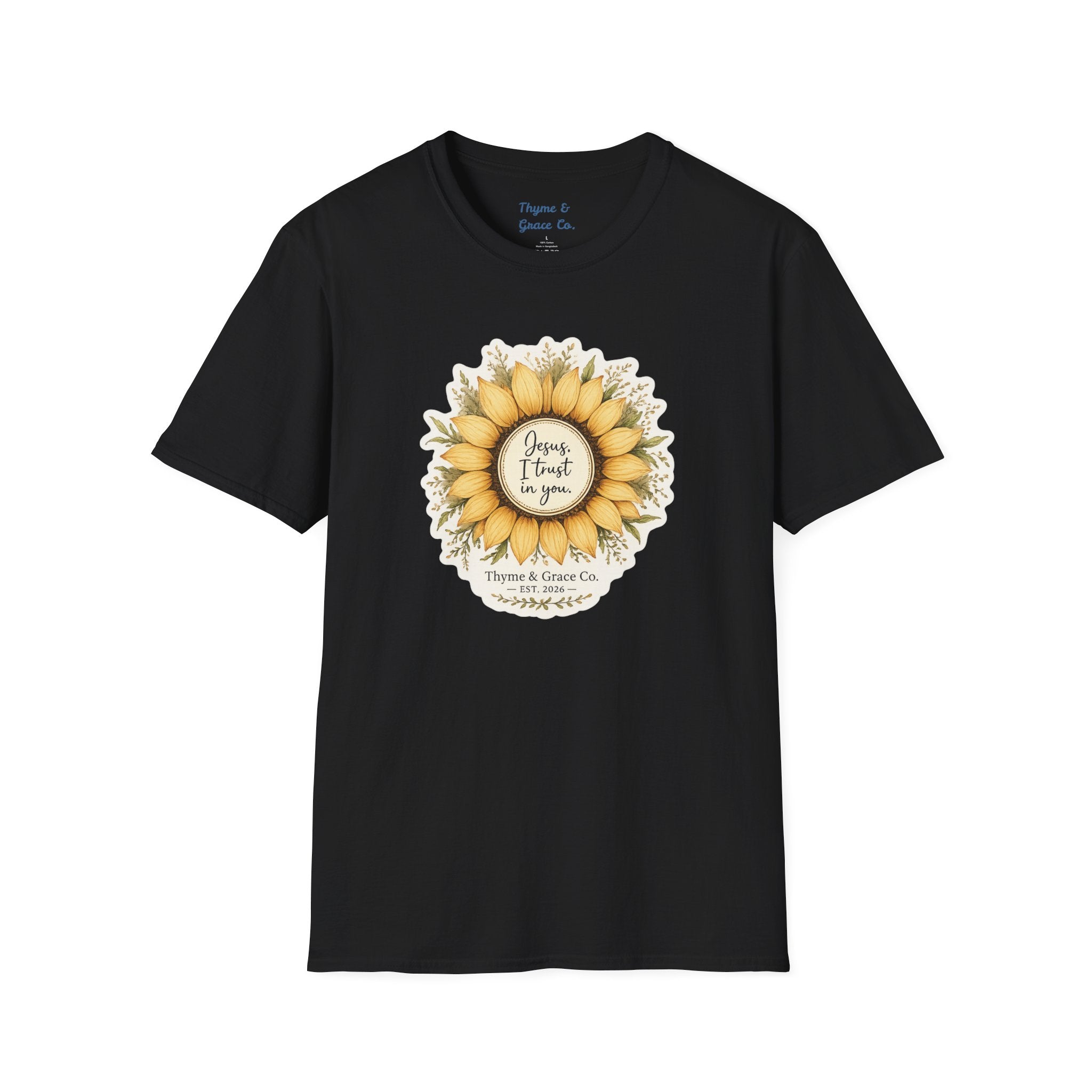 Sunflower 'Always I Trust in You' Graphic T-Shirt