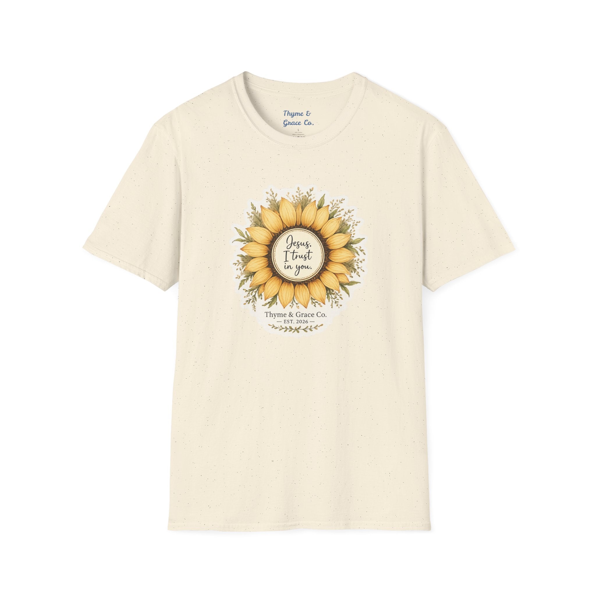 Sunflower 'Always I Trust in You' Graphic T-Shirt